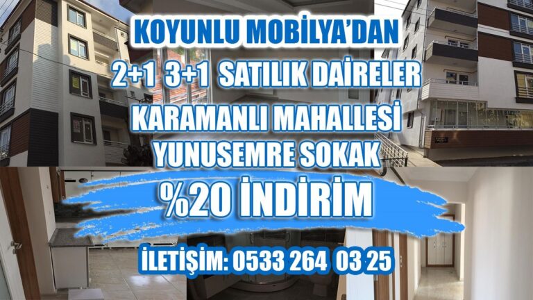KOYUNLU MOBİLYA KAÇIRILMAYACAK FIRSAT