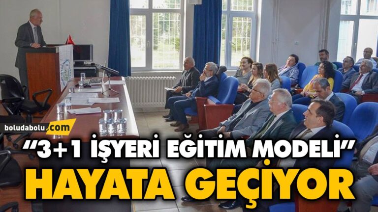 “EĞİTİM İÇİNDE ÜRETİYOR, ÜRETİM İÇİNDE EĞİTİYORUZ”