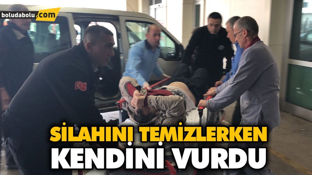 SİLAHINI TEMİZLERKEN KENDİNİ YARALADI SİLAHINI TEMİZLERKEN KENDİNİ YARALADI