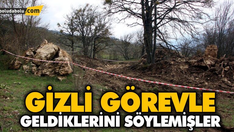 GİZLİ GÖREVLE GELDİKLERİNİ SÖYLEMİŞLER