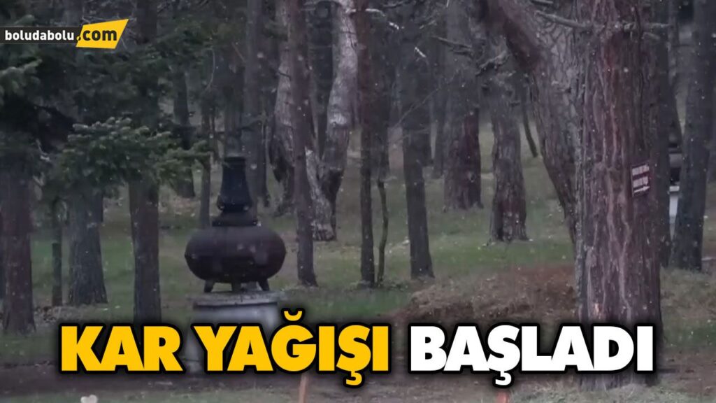 O İLÇEDE KAR YAĞIŞI BAŞLADI O İLÇEDE KAR YAĞIŞI BAŞLADI