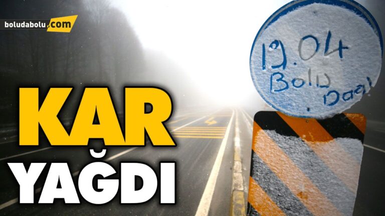 KAR YAĞIŞI ETKİLİ OLDU