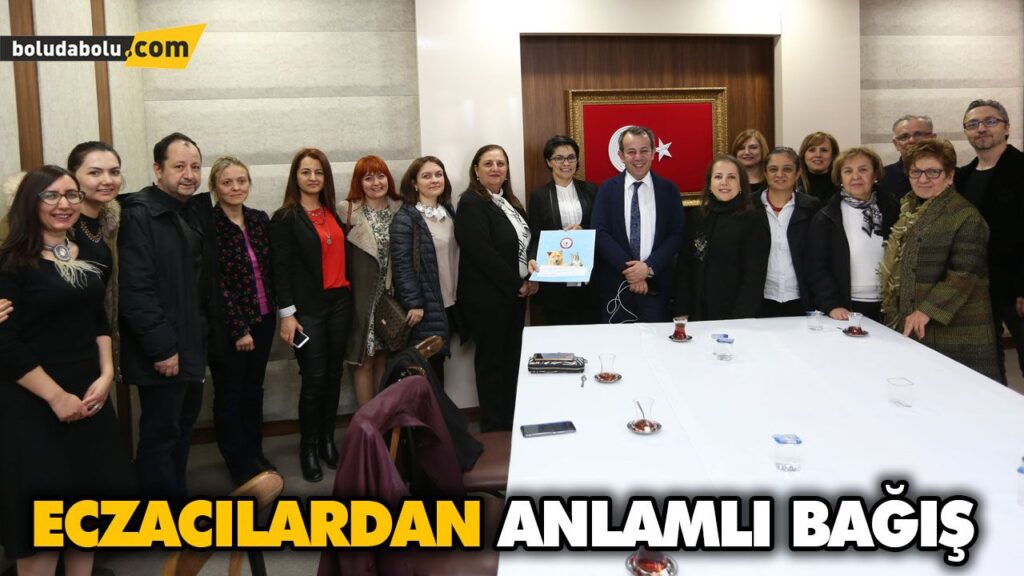 ECZACILARDAN ANLAMLI BAĞIŞ ECZACILARDAN ANLAMLI BAĞIŞ