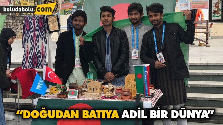 “DOĞUDAN BATIYA ADİL BİR DÜNYA”