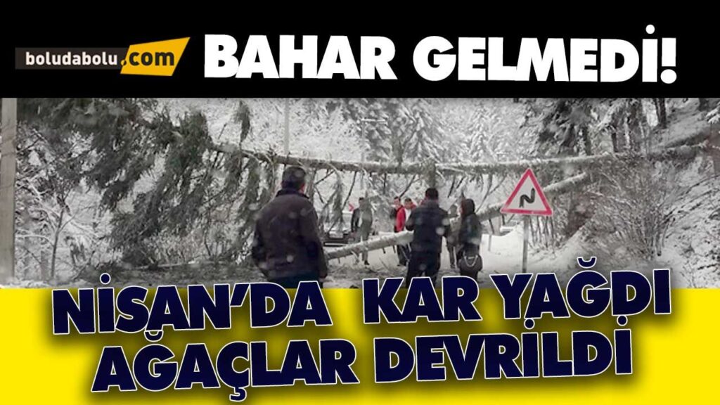 Abant kar yağışı… Abant kar yağışı…