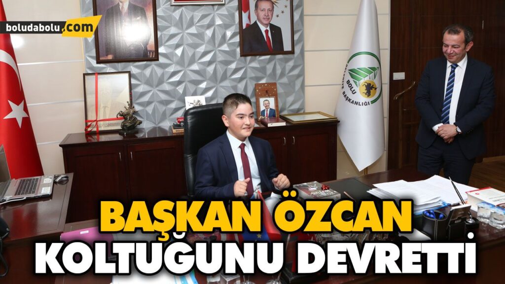 BAŞKAN ÖZCAN, KOLTUĞUNU DEVRETTİ BAŞKAN ÖZCAN, KOLTUĞUNU DEVRETTİ