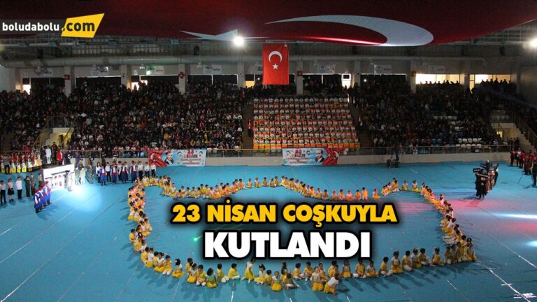 23 NİSAN COŞKUYLA KUTLANDI