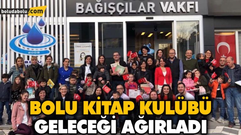 BOLU KİTAP KULÜBÜ GELECEĞİ AĞIRLADI