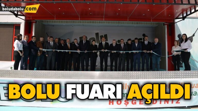 BOLU FUARI AÇILDI