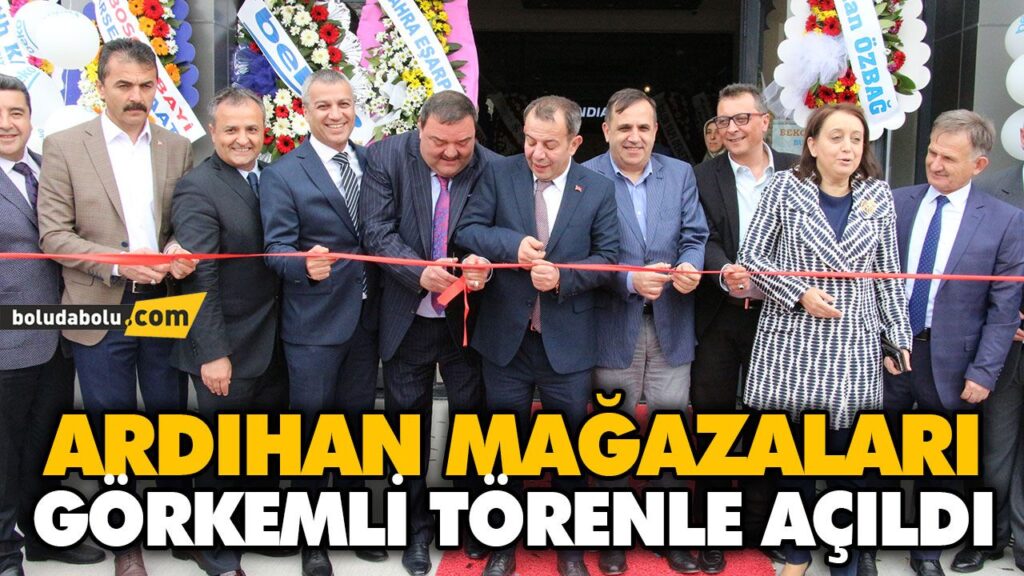 ARDIHAN MAĞAZALARI AÇILDI ARDIHAN MAĞAZALARI AÇILDI