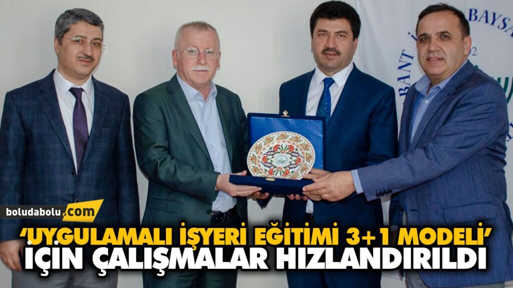 ‘UYGULAMALI İŞYERİ EĞİTİMİ 3+1 MODELİ’ İÇİN ÇALIŞMALAR HIZLANDIRILDI ‘UYGULAMALI İŞYERİ EĞİTİMİ 3+1 MODELİ’ İÇİN ÇALIŞMALAR HIZLANDIRILDI
