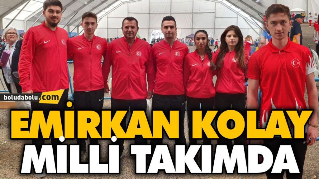 EMİRKAN KOLAY MİLLİ TAKIMDA EMİRKAN KOLAY MİLLİ TAKIMDA