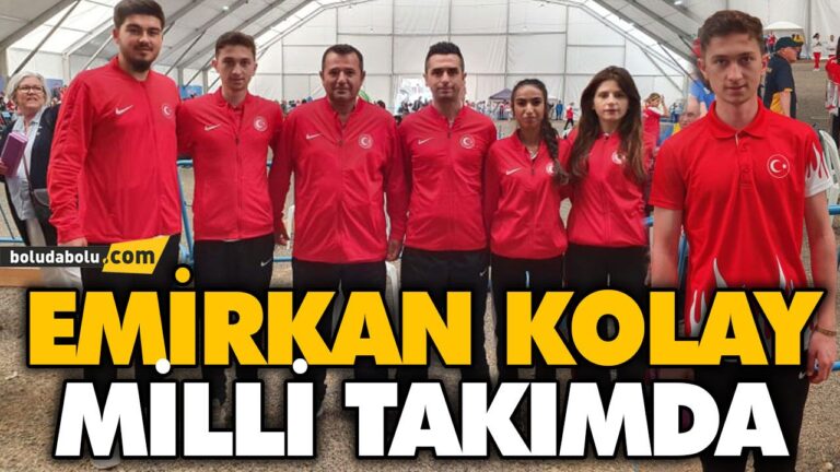 EMİRKAN KOLAY MİLLİ TAKIMDA