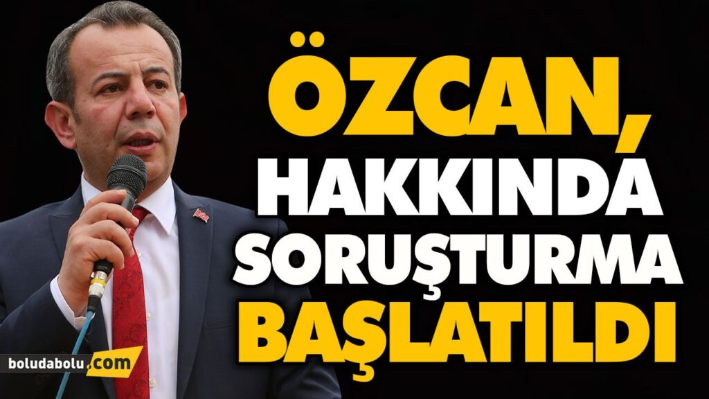 TANJU ÖZCAN HAKKINDA SORUŞTURMA BAŞLATILDI TANJU ÖZCAN HAKKINDA SORUŞTURMA BAŞLATILDI
