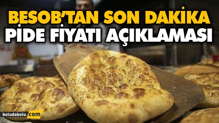 TAHİR GAYRET PİDE FİYATLARINI AÇIKLADI