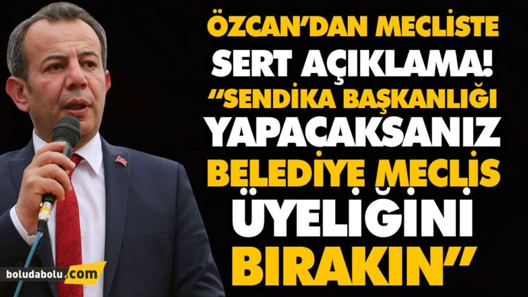 “SENDİKA BAŞKANLIĞI YAPACAKSANIZ BELEDİYE MECLİS ÜYELİĞİNİ BIRAKIN”
