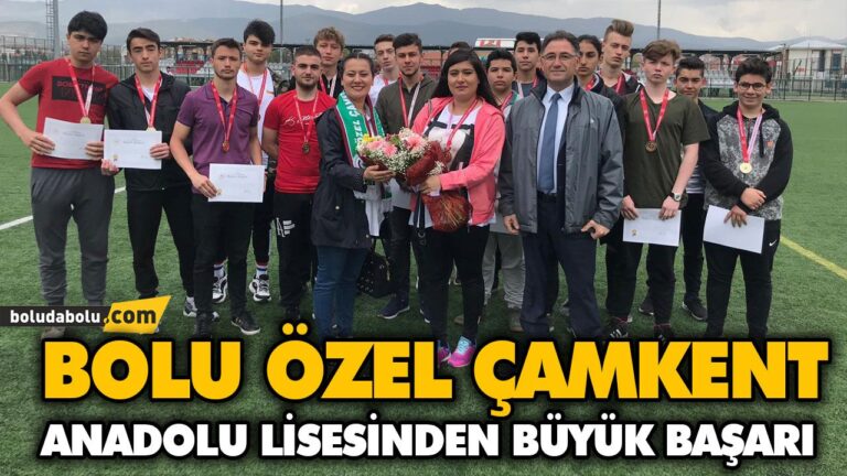 BOLU ÖZEL ÇAMKENT ANADOLU LİSESİNDEN BÜYÜK BAŞARI