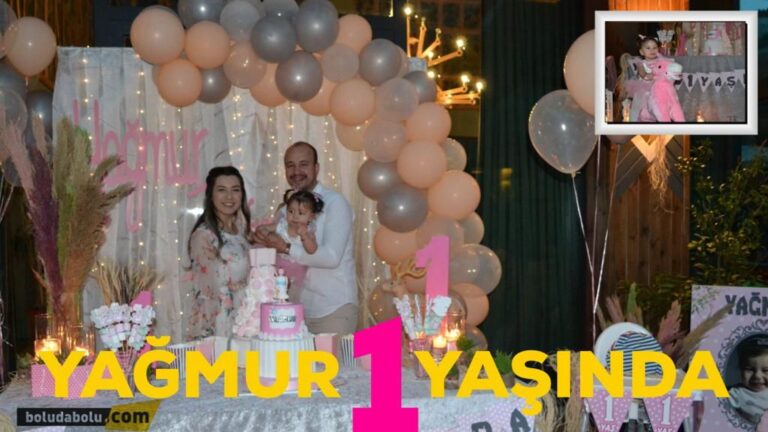 YAĞMUR 1 YAŞINDA