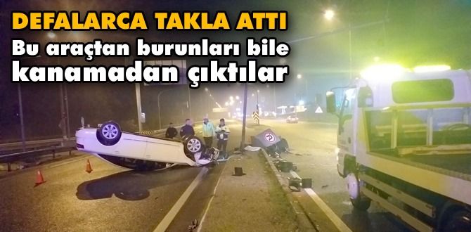 BOLU’DA KAZA BOLU’DA KAZA