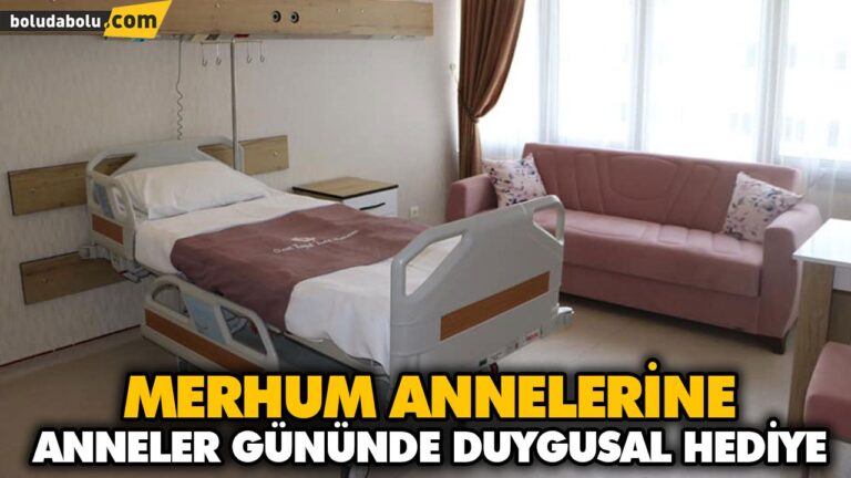 MERHUM ANNELERİNE ANNELER GÜNÜNDE DUYGUSAL HEDİYE