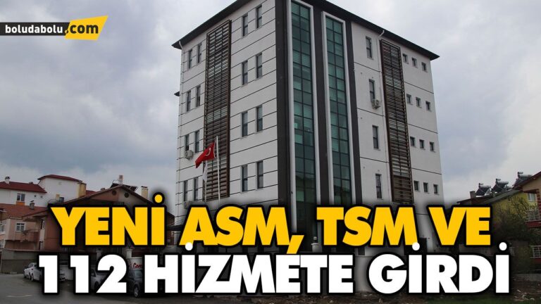 GEREDE SAĞLIKTA GELİŞMEYE DEVAM EDİYOR