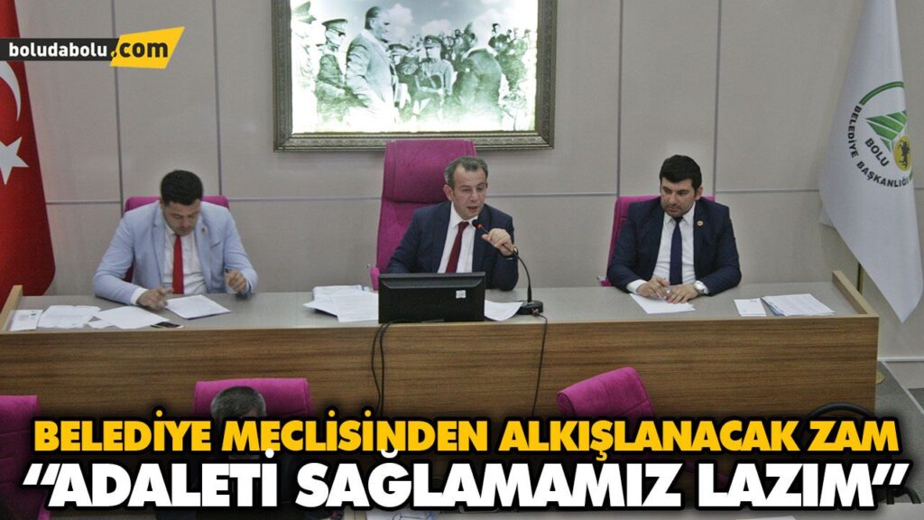 BELEDİYE MECLİSİNDEN ALKIŞLANACAK ZAM BELEDİYE MECLİSİNDEN ALKIŞLANACAK ZAM