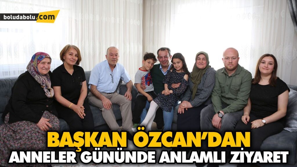 BAŞKAN ÖZCAN’DAN ANNELER GÜNÜNDE ANLAMLI ZİYARET BAŞKAN ÖZCAN’DAN ANNELER GÜNÜNDE ANLAMLI ZİYARET