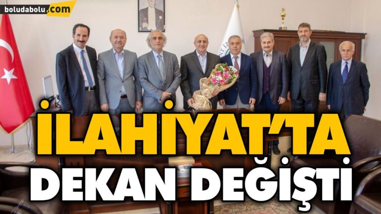 İLAHİYAT’TA DEKAN DEĞİŞTİ