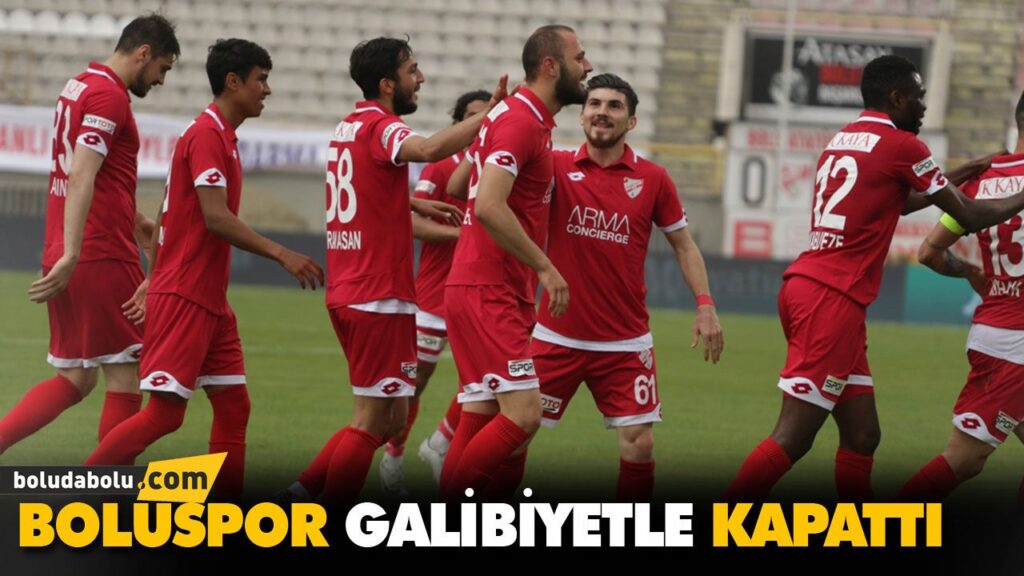 BOLUSPOR GALİBİYETLE KAPATTI