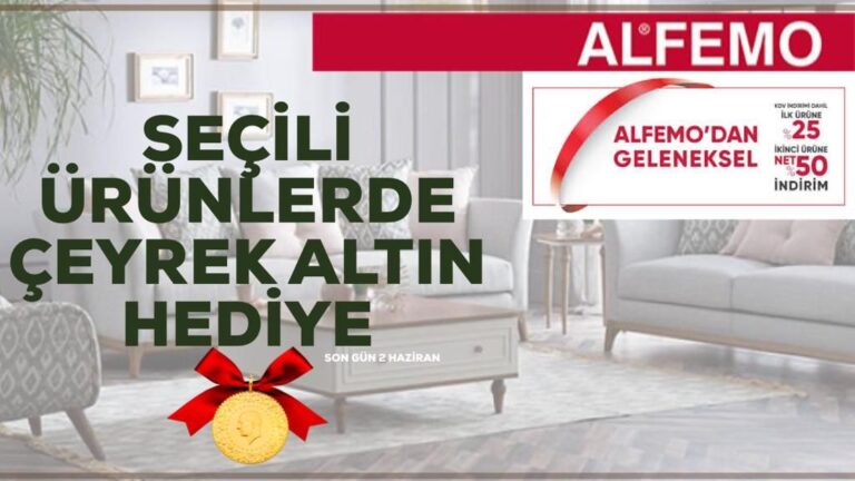 ALFEMO’DAN KAÇIRILMAYACAK FIRSAT