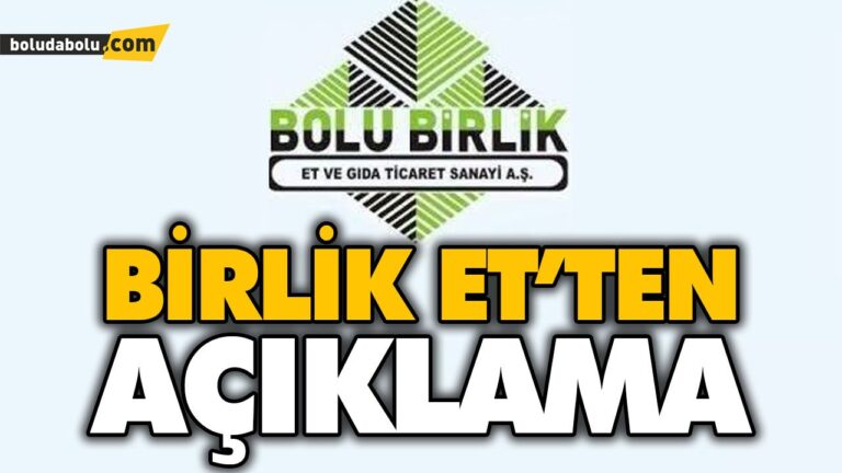 Birlik Et’ten açıklama