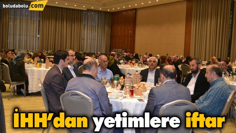 İHH’dan yetimlere iftar