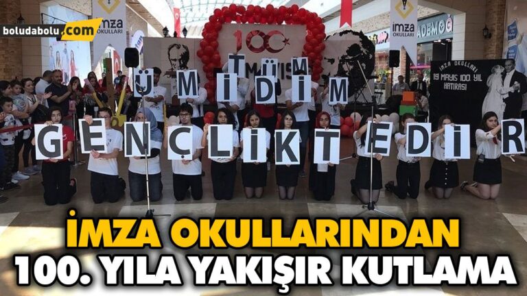 İMZA OKULLARI 19 MAYIS’I KUTLADI