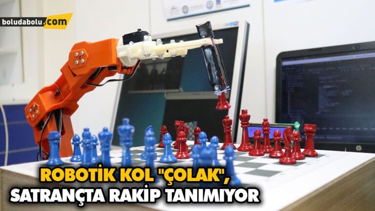 ROBOTİK KOL “ÇOLAK”, SATRANÇTA RAKİP TANIMIYOR