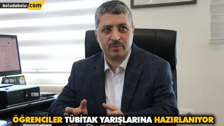 ÖĞRENCİLER TÜBİTAK YARIŞLARINA HAZIRLANIYOR