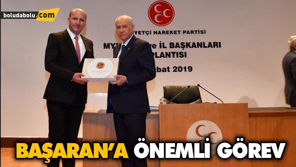 BAŞARAN’A ÖNEMLİ GÖREV BAŞARAN’A ÖNEMLİ GÖREV