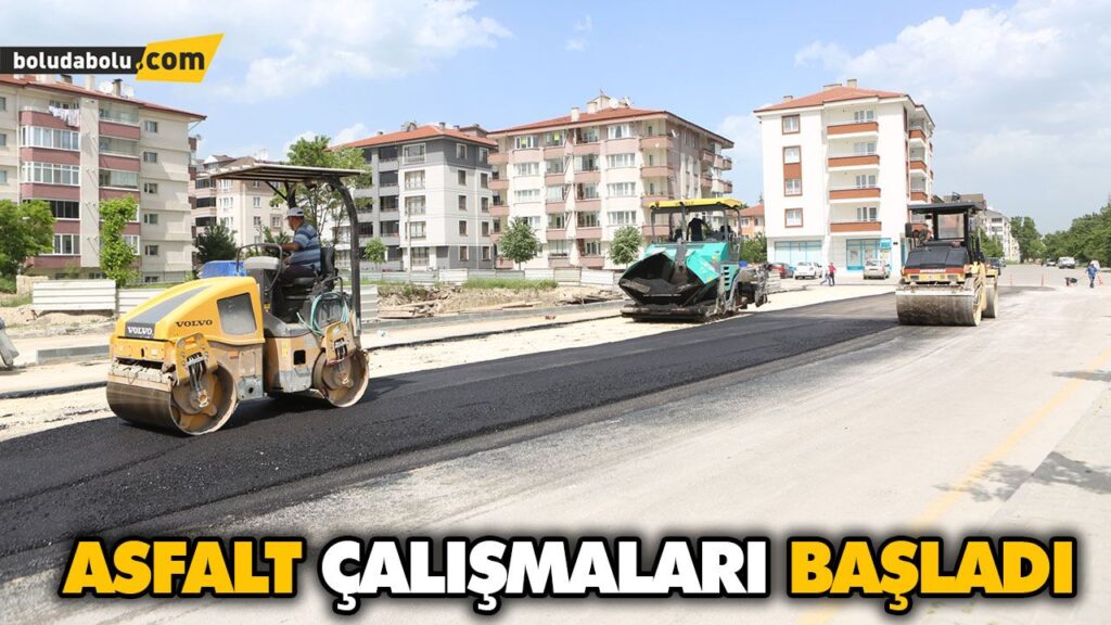 ASFALT ÇALIŞMALARI BAŞLADI ASFALT ÇALIŞMALARI BAŞLADI