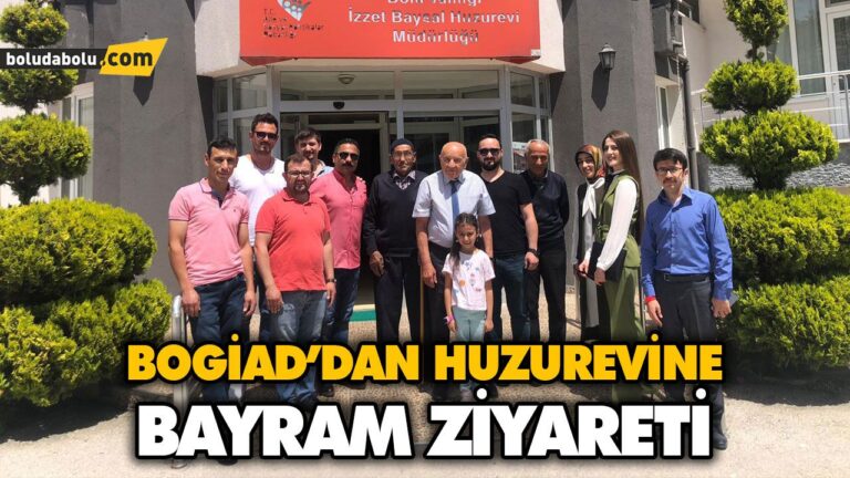 BOGİAD’DAN HUZUREVİNE BAYRAM ZİYARETİ