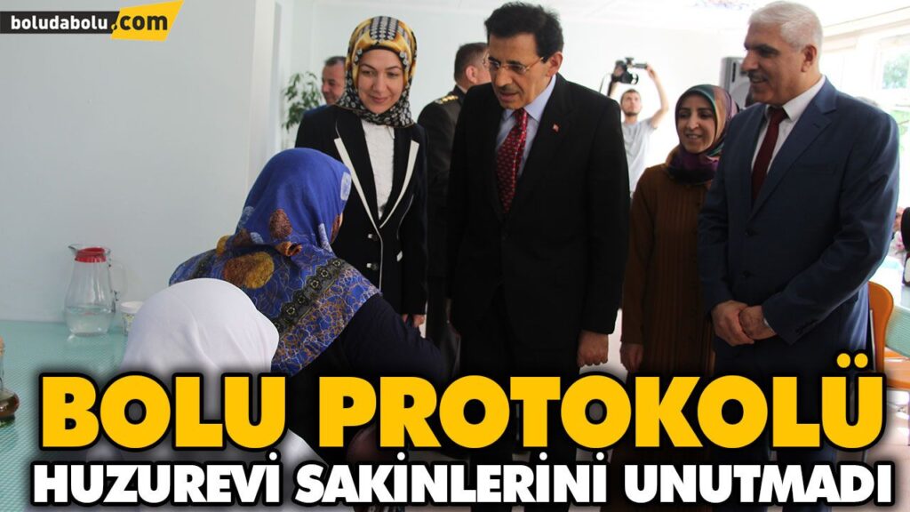 BOLU PROTOKOLÜ HUZUREVİ SAKİNLERİNİ UNUTMADI BOLU PROTOKOLÜ HUZUREVİ SAKİNLERİNİ UNUTMADI