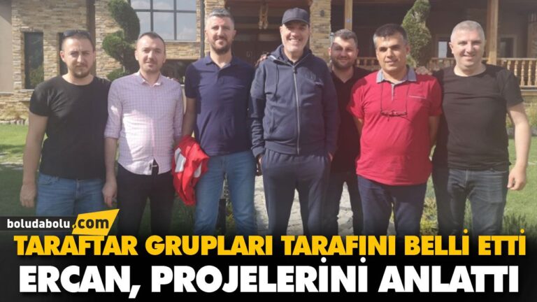 TARAFTAR GRUPLARI TARAFINI BELLİ ETTİ