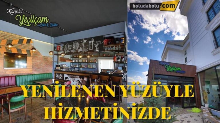 Karpalas City Hotel & SPA Yeşilçam Cafe Yenilenen Yüzüyle Hizmetinizde