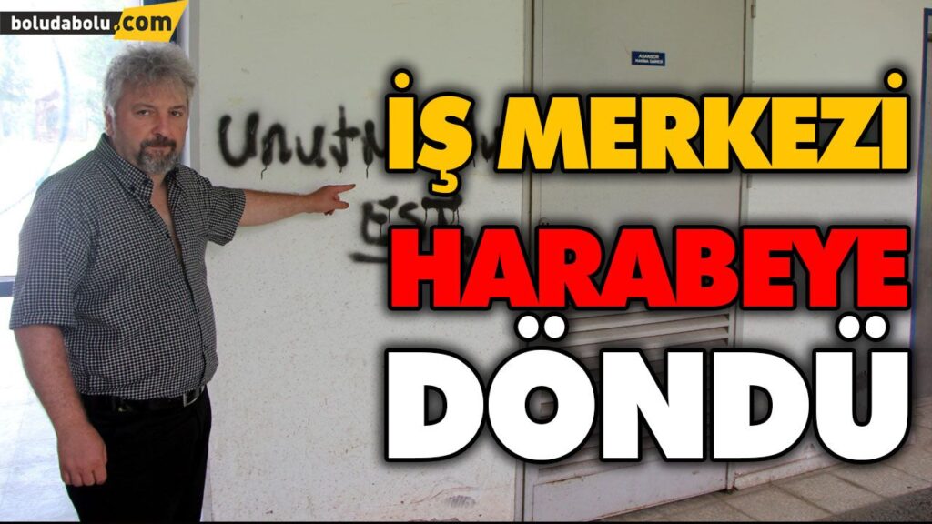 İŞ MERKEZİ HARABEYE DÖNDÜ İŞ MERKEZİ HARABEYE DÖNDÜ
