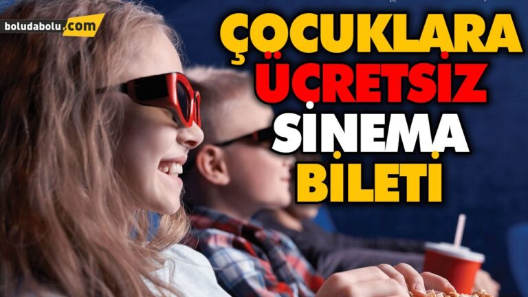 SEPAŞ ENERJİ’DEN ÇOCUKLARA ÜCRETSİZ SİNEMA BİLETİ