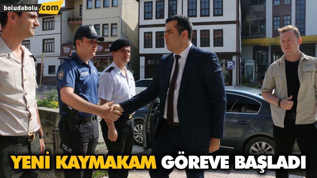 YENİ KAYMAKAM GÖREVE BAŞLADI YENİ KAYMAKAM GÖREVE BAŞLADI