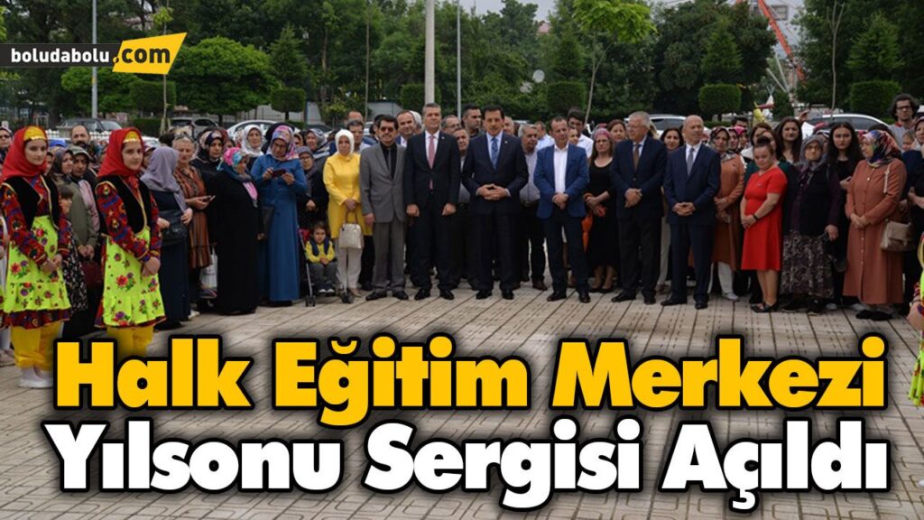 Halk Eğitim Merkezi Yılsonu Sergisi Açıldı Halk Eğitim Merkezi Yılsonu Sergisi Açıldı