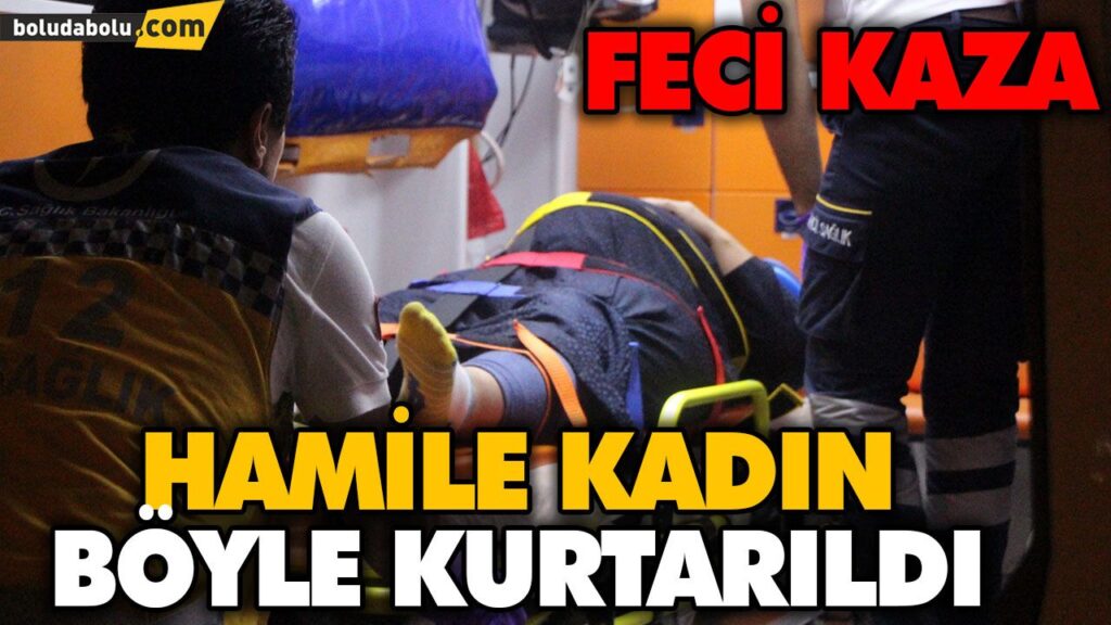 Bebek bekleyen çift muayeneden dönerken kazada yaralandı Bebek bekleyen çift muayeneden dönerken kazada yaralandı