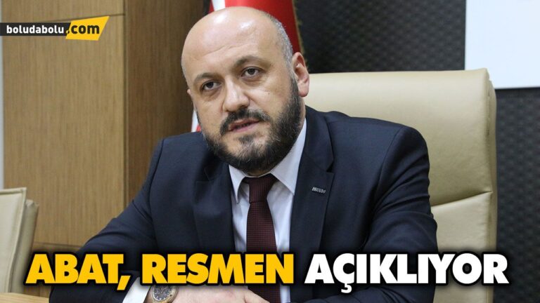 ABAT, RESMEN AÇIKLIYOR