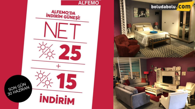 Alfemodo indirim güneşi