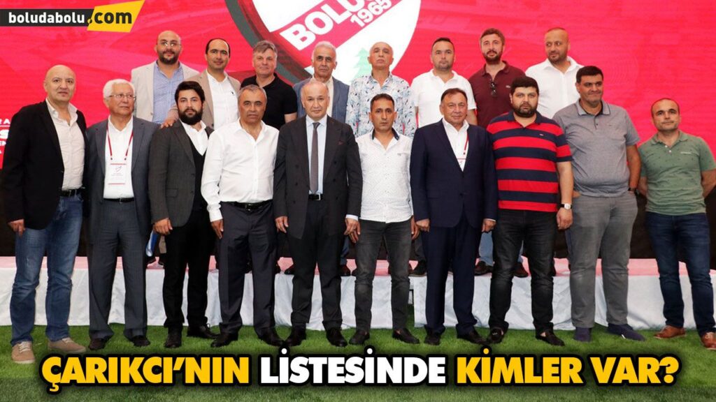BOLUSPOR’U BU EKİP YÖNETECEK BOLUSPOR’U BU EKİP YÖNETECEK