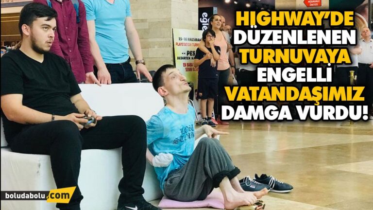 HIGHWAY’DE DÜZENLENEN TURNUVAYA ENGELLİ VATANDAŞIMIZ DAMGA VURDU!